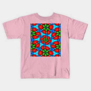 Colorful Paper Flower Kids T-Shirt